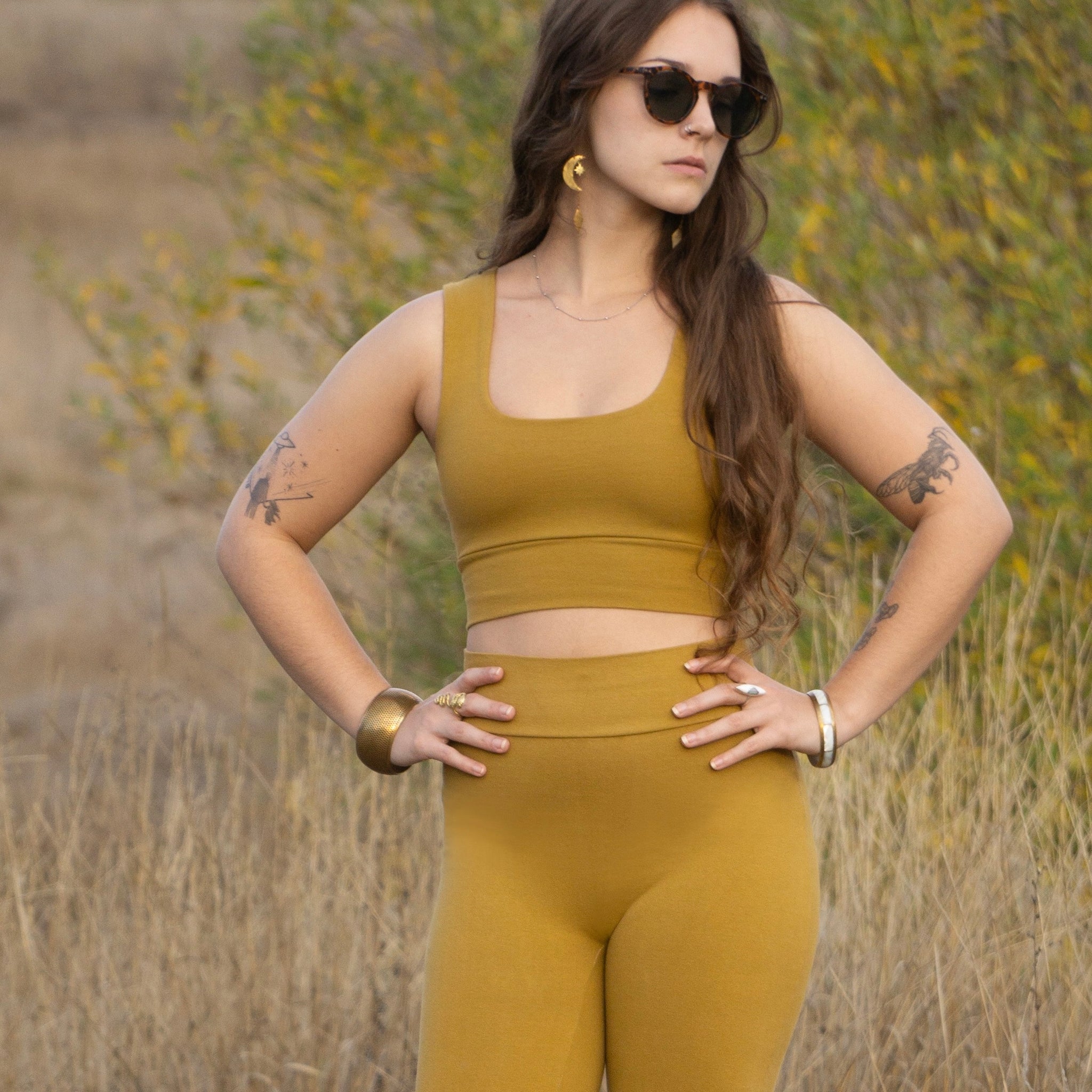 Switchable Lola Top || Monsoon Gold