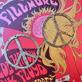 Brass Peace Sign Earrings