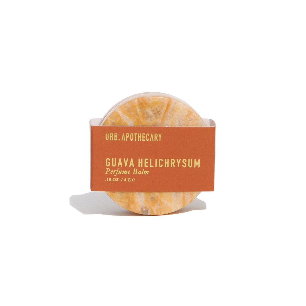 Solid Perfume in Keepsake Onyx Jar || Guava Helichrysum