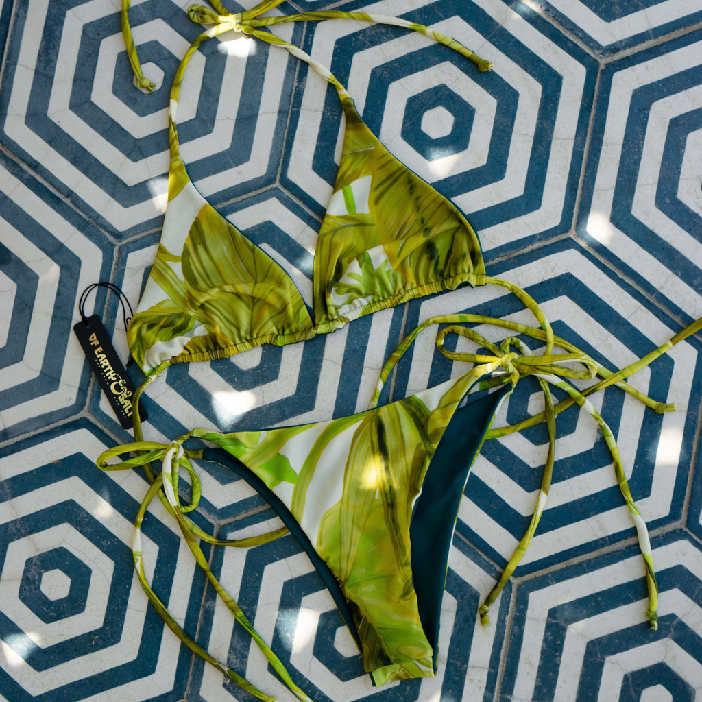 Reversible Triangle String Top || Banana Leaves