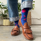 Crew Socks || Dottie || Blue Raspberry