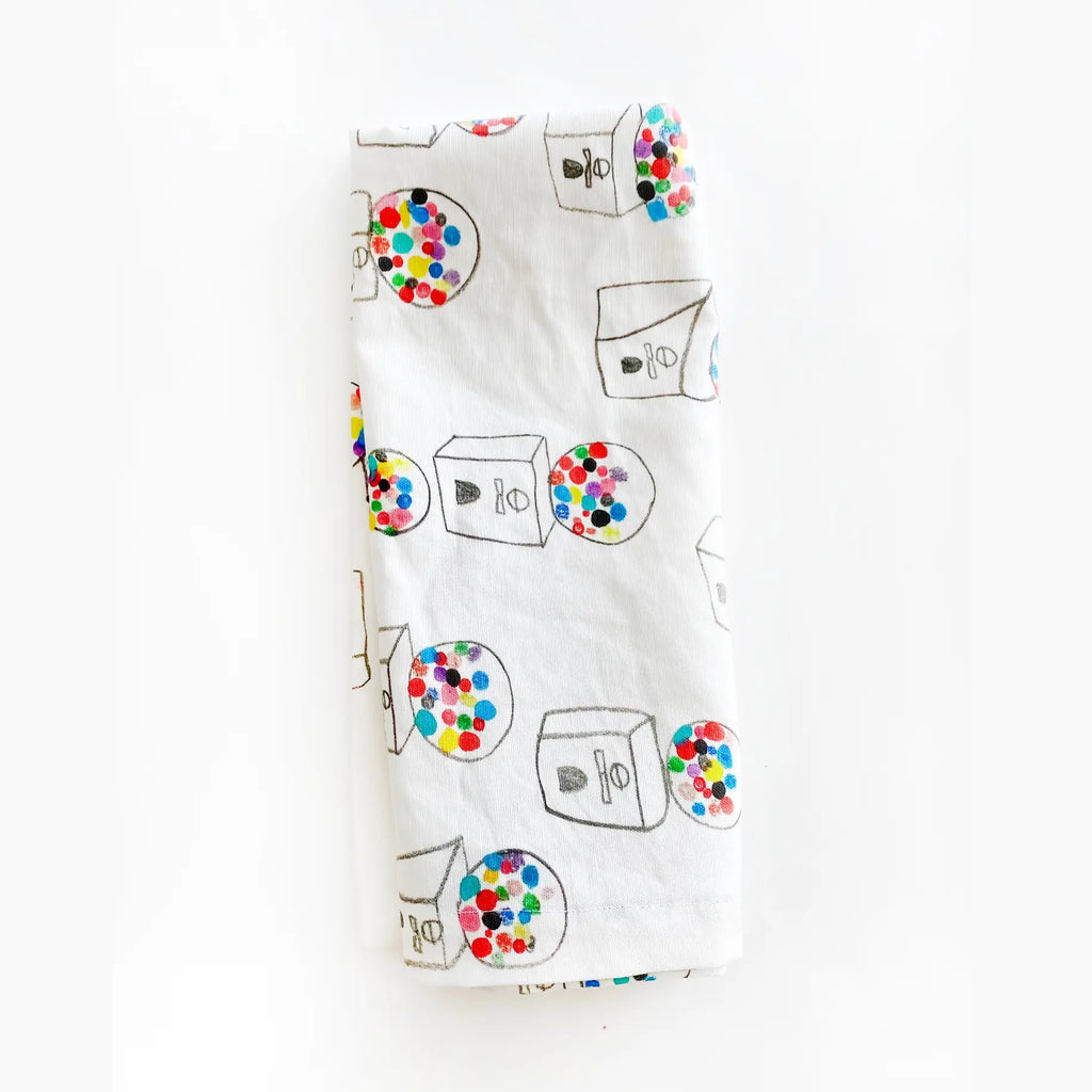 Tea Towel || Gumball Machine