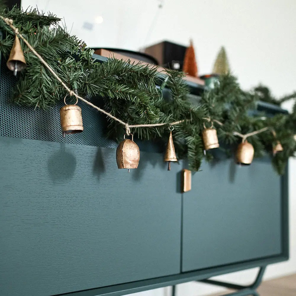 Rustic Bell Hanging Garland