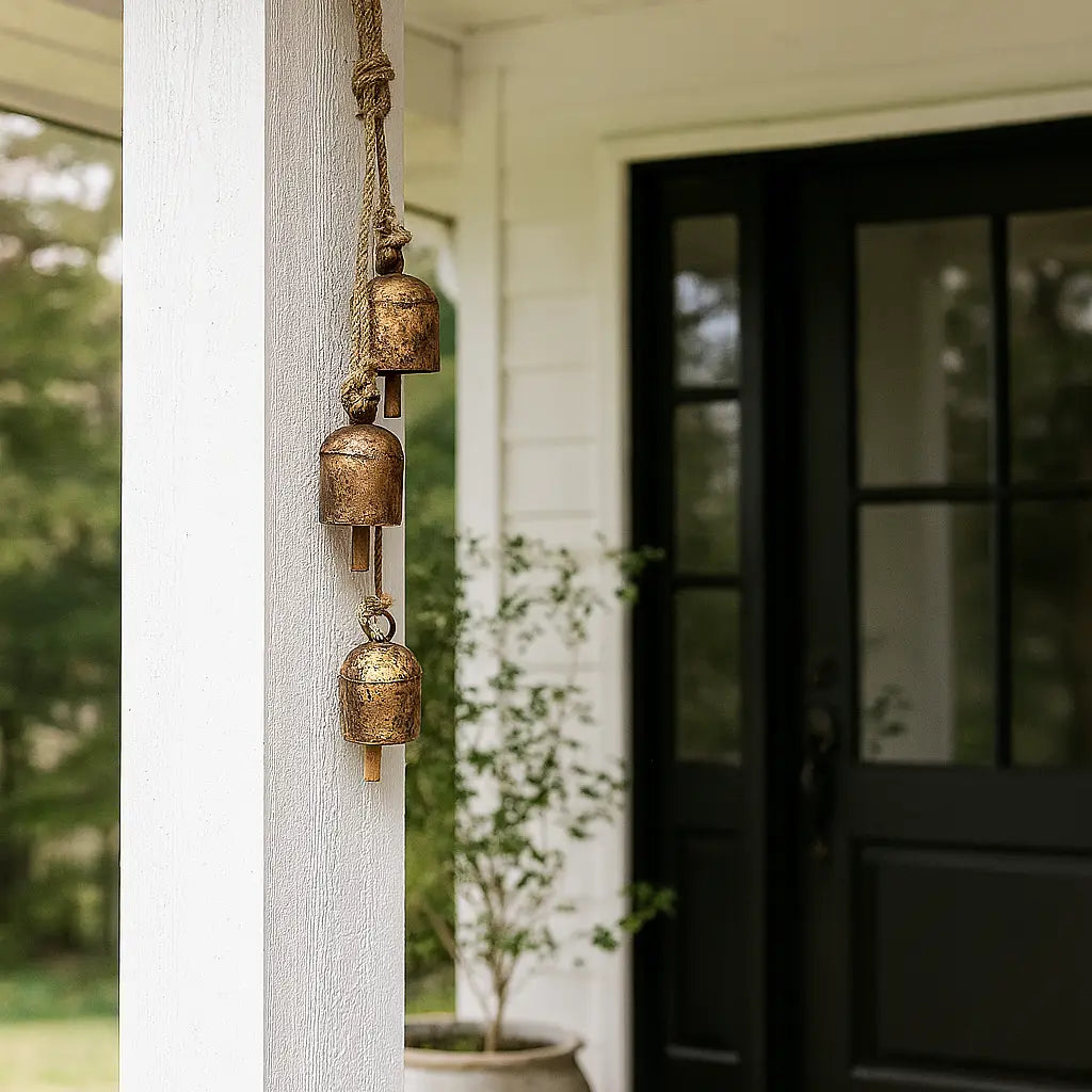 Rustic Wind Chime Small Cascading Bells
