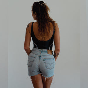 Sola Onesie || Circles || Lapis