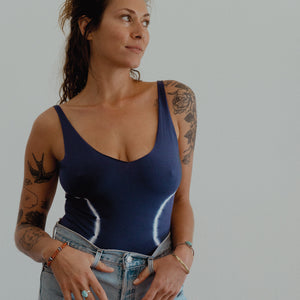 Sola Onesie || Circles || Lapis