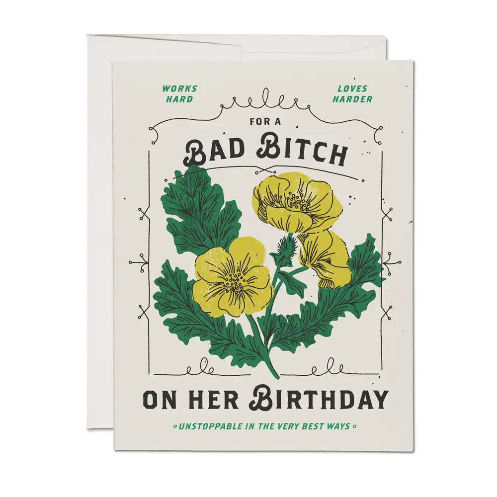 Greeting Cards || Bad Bitch Birthday
