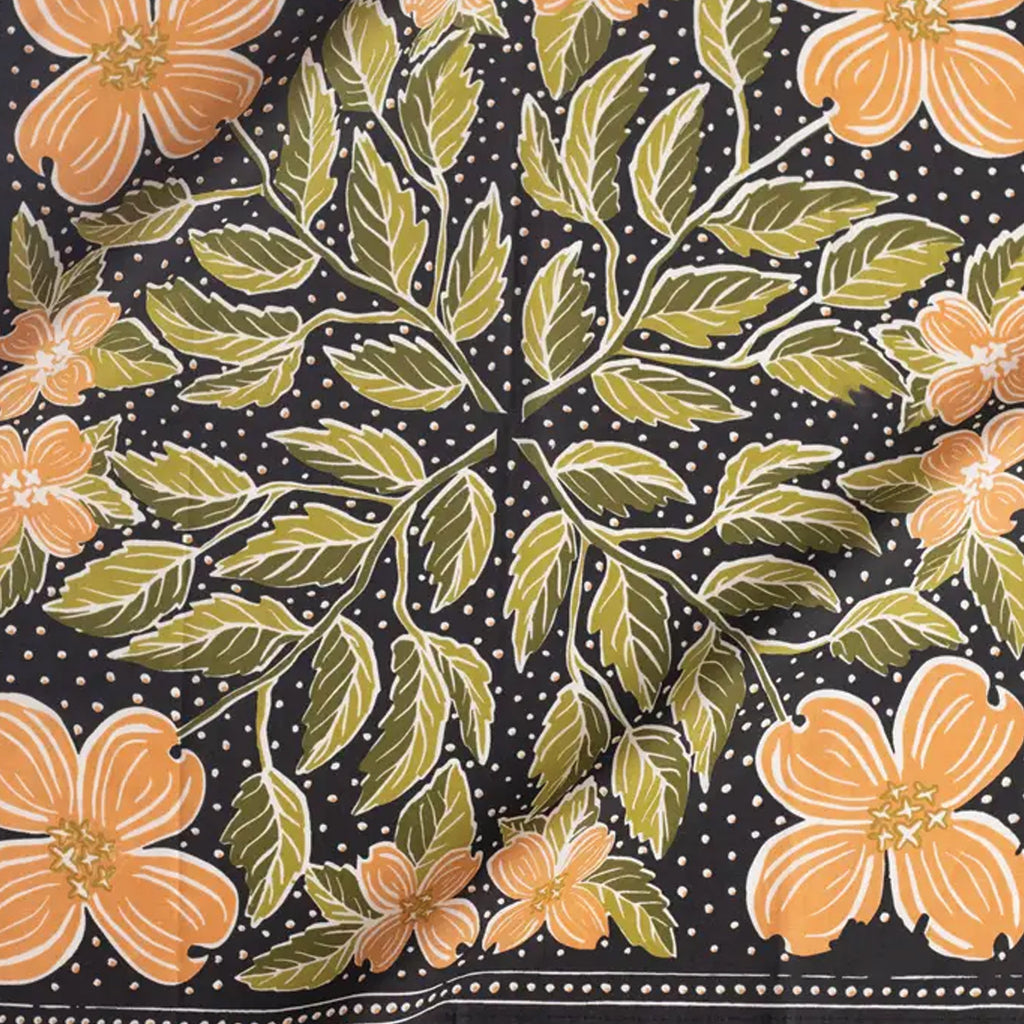 Hand-Printed Cotton Bandana