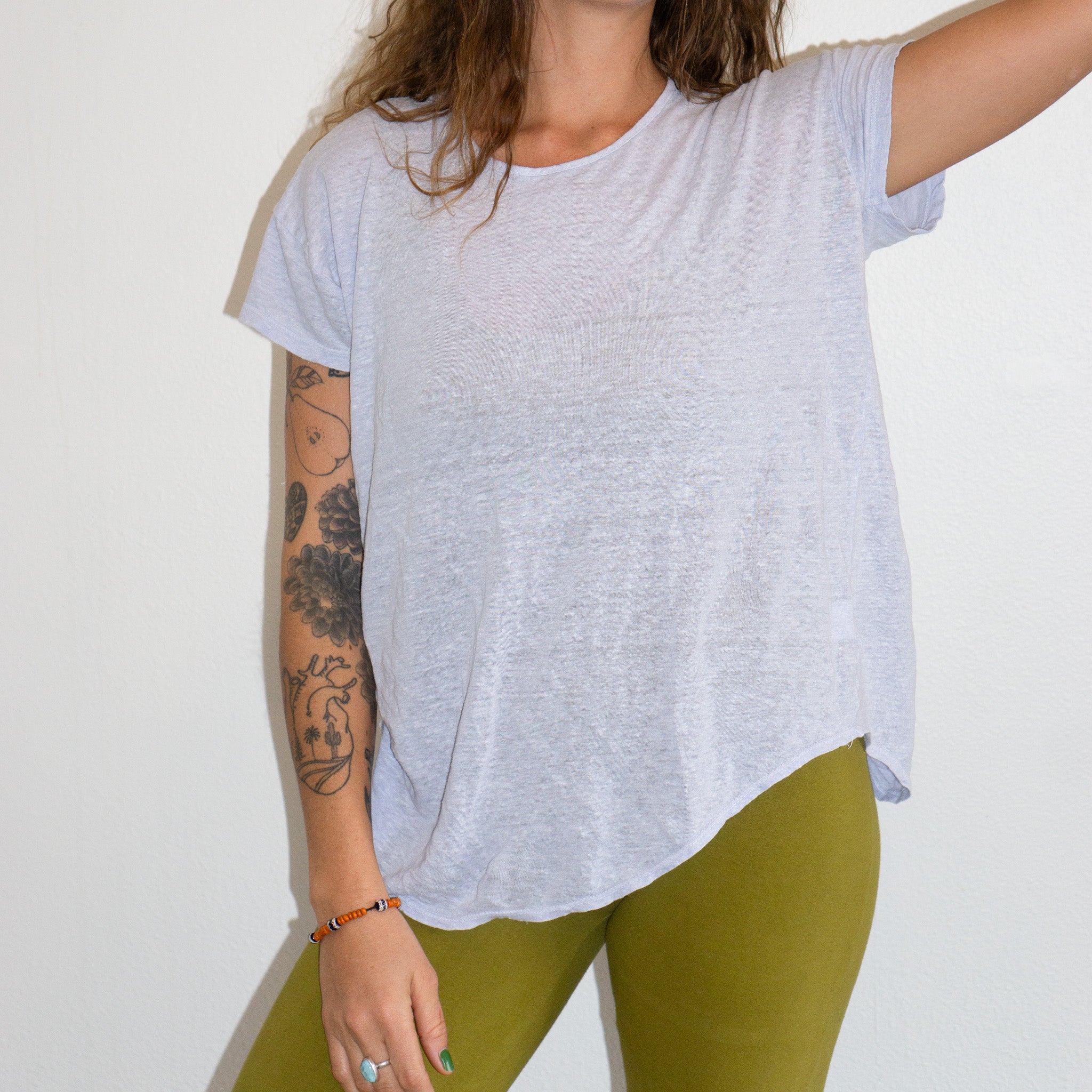Zoe Top || Linen Jersey || Washed Lilac