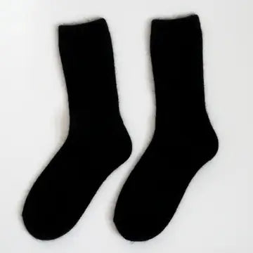 Angora Wool Blend Socks