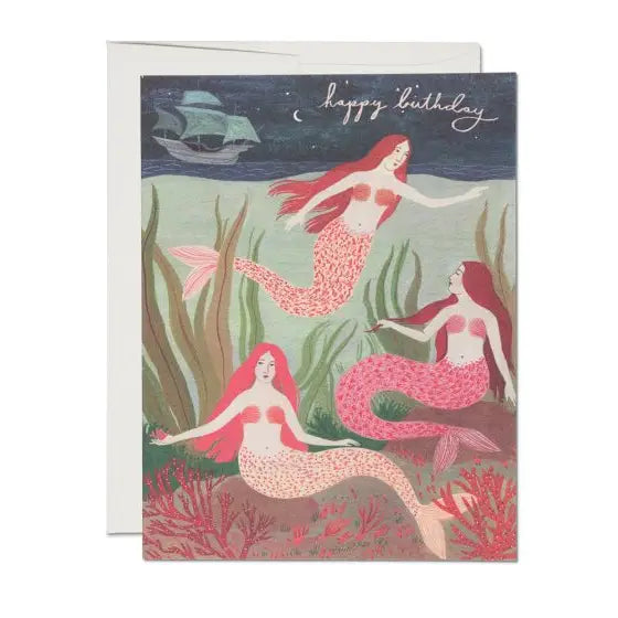 Greeting Cards || Mermaids Birthday