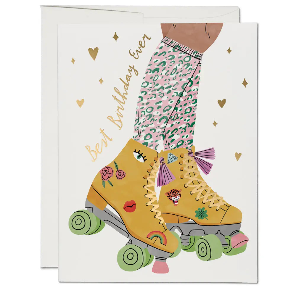 Greeting Cards || Roller Skate Birthday