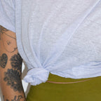 Zoe Top || Linen Jersey || Washed Lilac