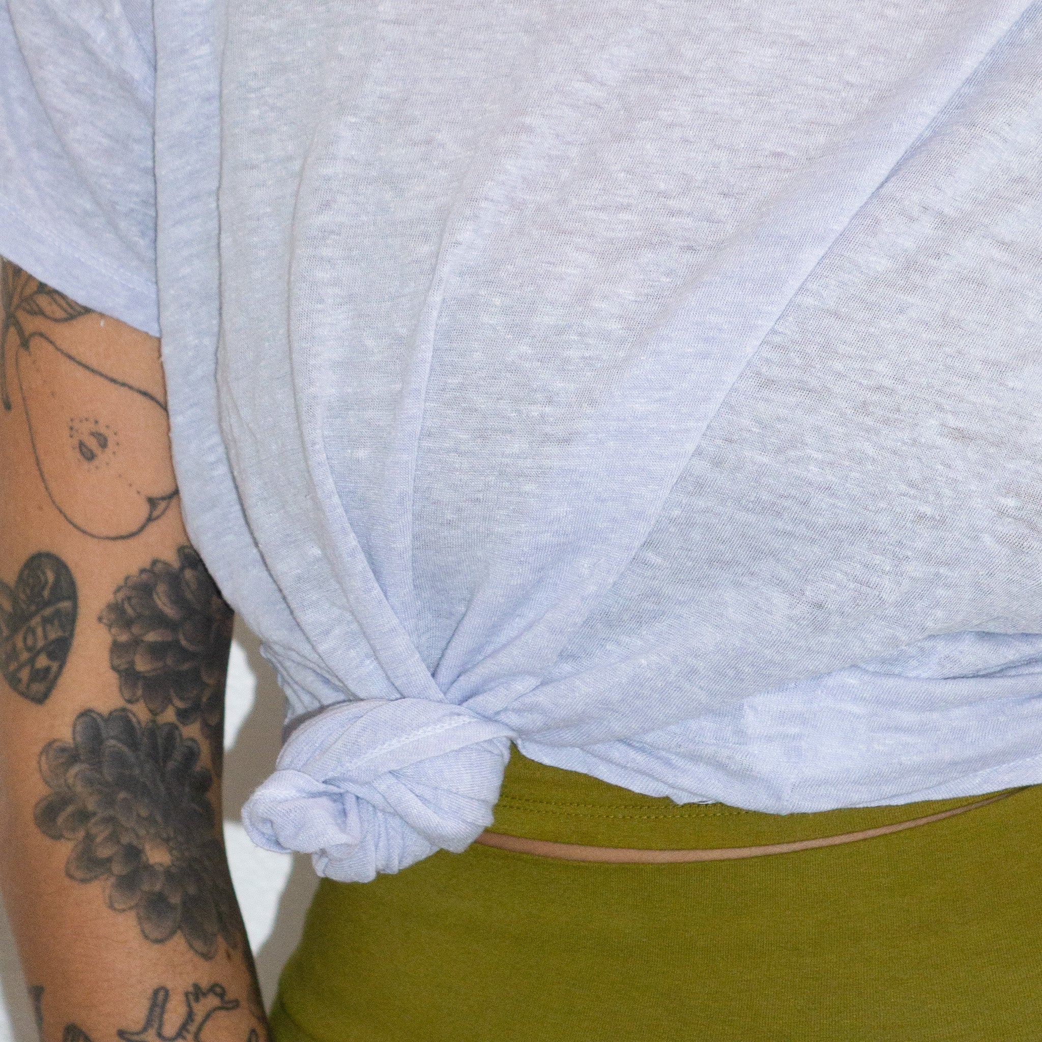 Zoe Top || Linen Jersey || Washed Lilac