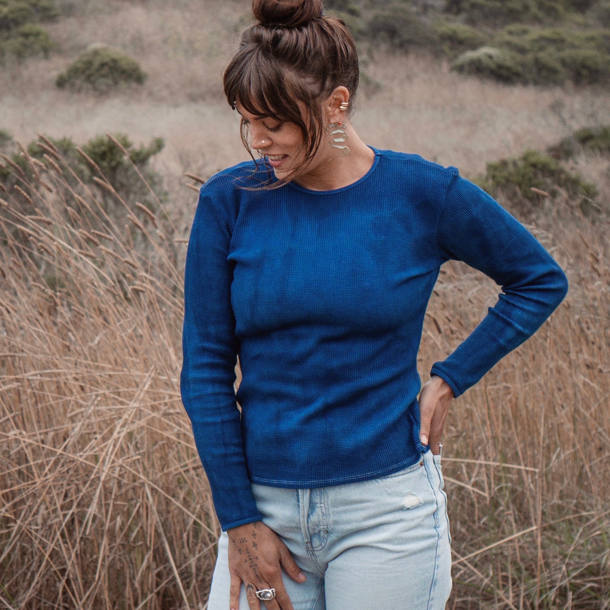 Sierra Thermal || Dip-Dyed Indigo