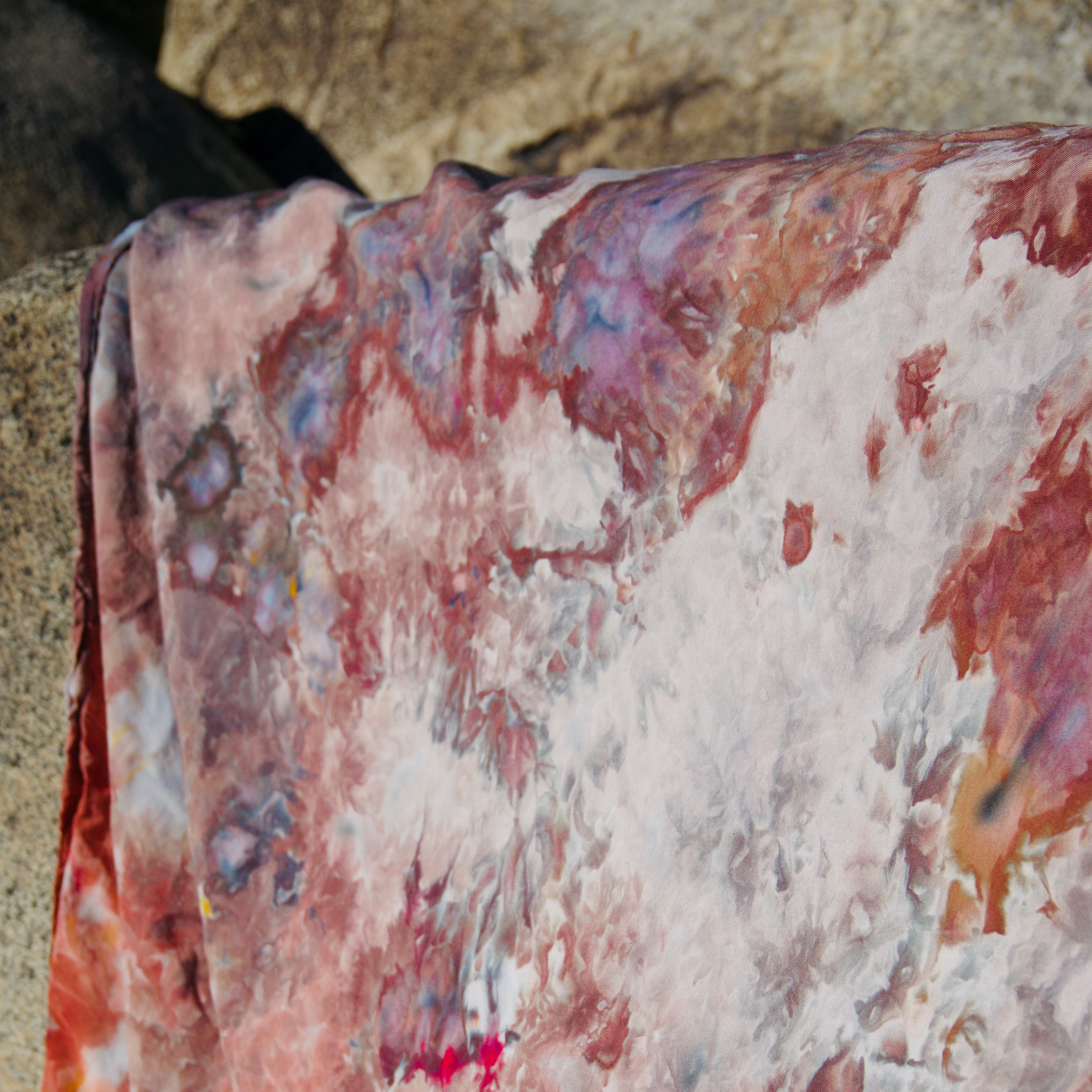 Hand-Dyed Sarong || Ocean Jasper
