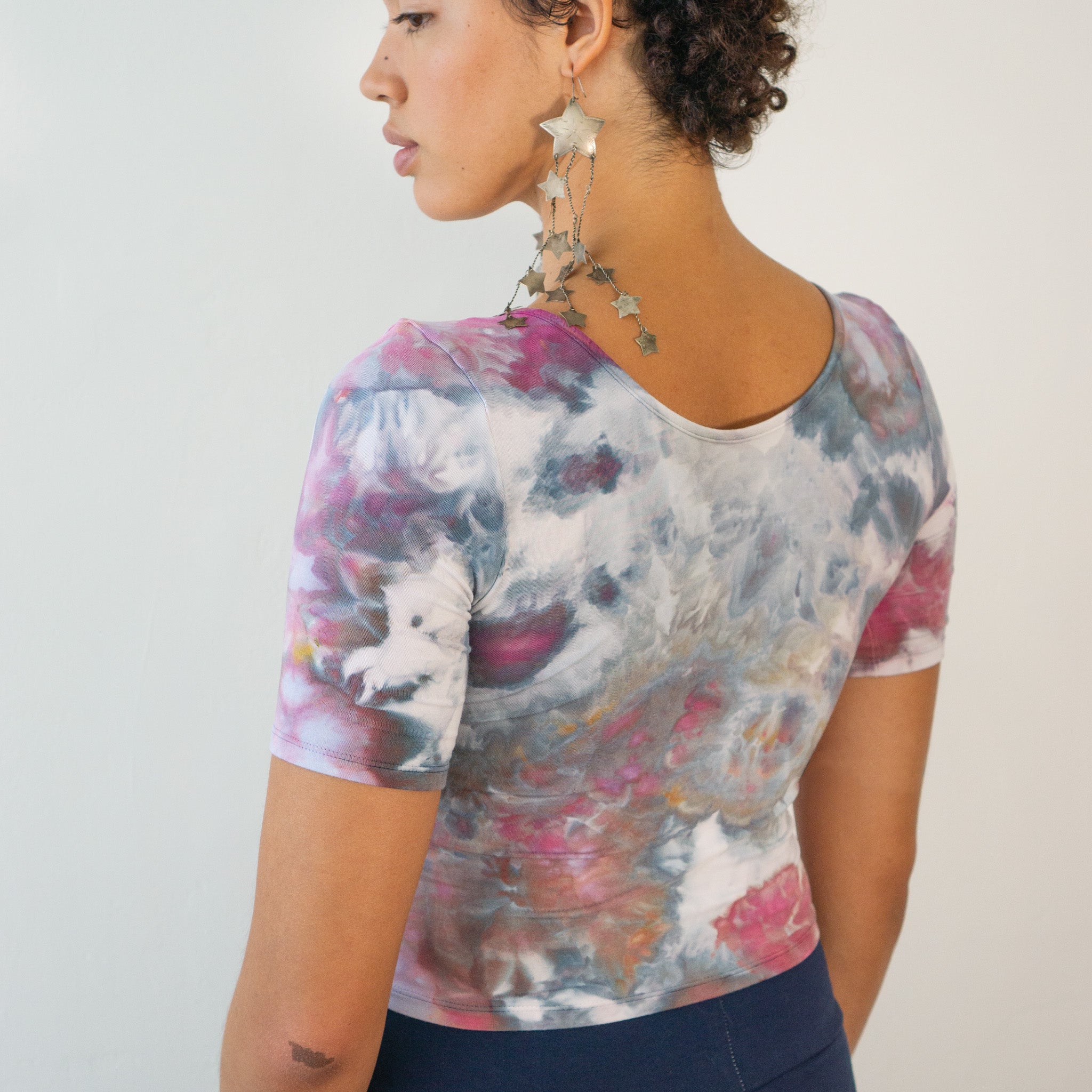 Ballet Top || Ice Dye || Ocean Jasper
