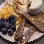 Cheese Board & Cheese Knife Set