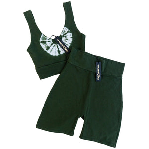 Bike Short || Eastern Olive