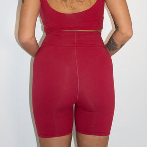 Bike Short || Kiss Red