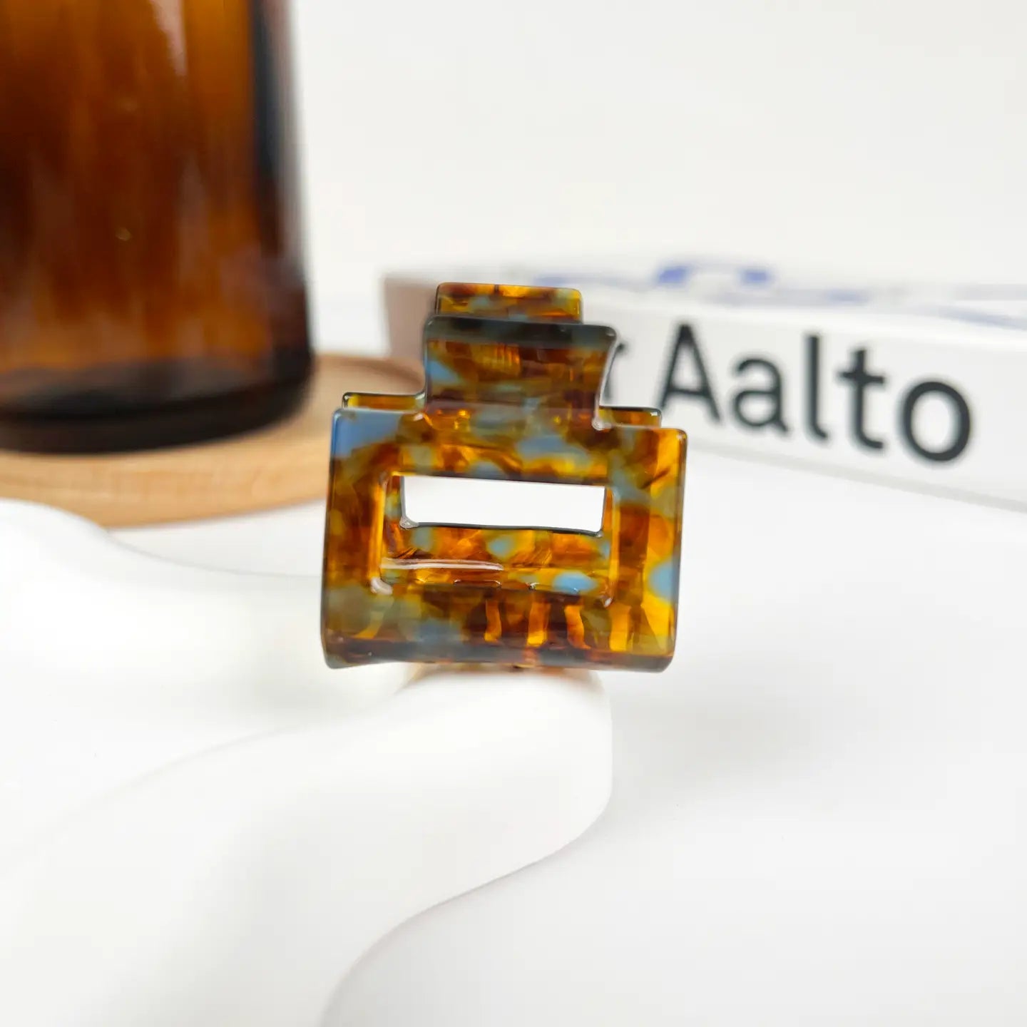 Small Square Acetate Claw Clips