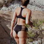 Strange Bikinis || Ranger Top  || Black