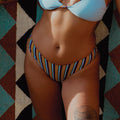 Strange Bikinis || Soquel Bottom || Taffy Stripe