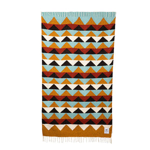 Trek Light Handwoven Throw Blanket | Cascade