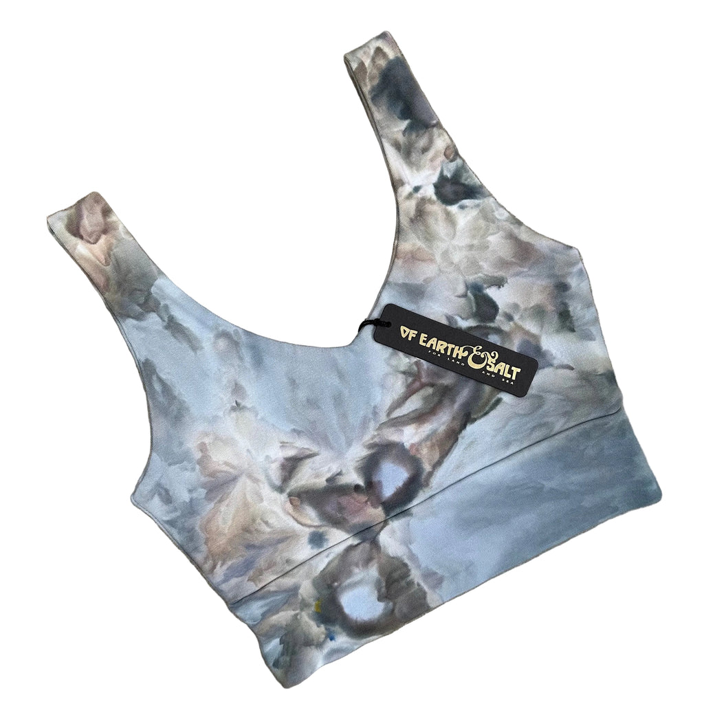 Crop Tank || Ice Dye || Tempest