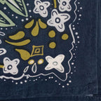 Hand-Printed Cotton Bandana