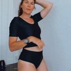 Ballet Top || Sparkle Black