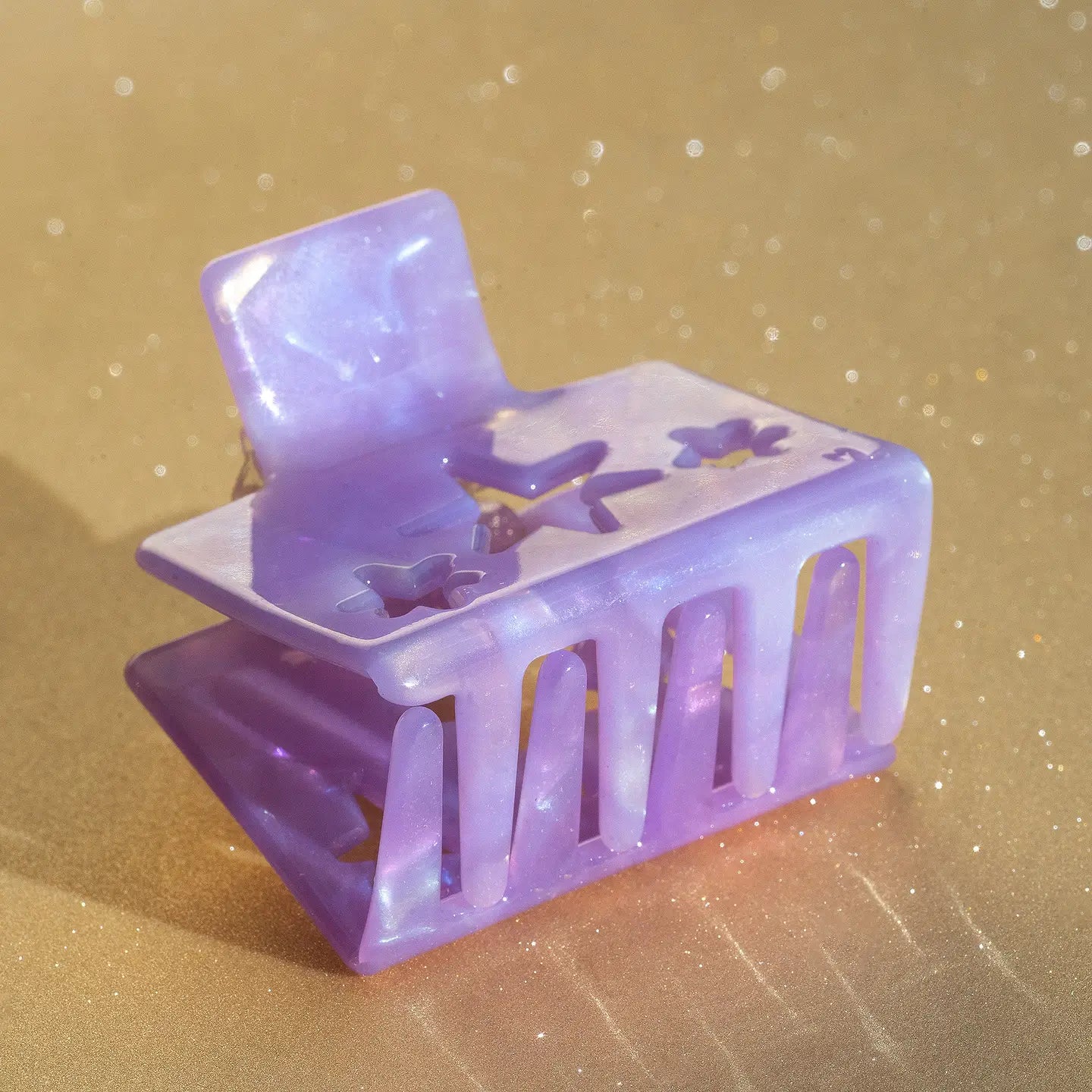 Constellation Hair Claw in Purple