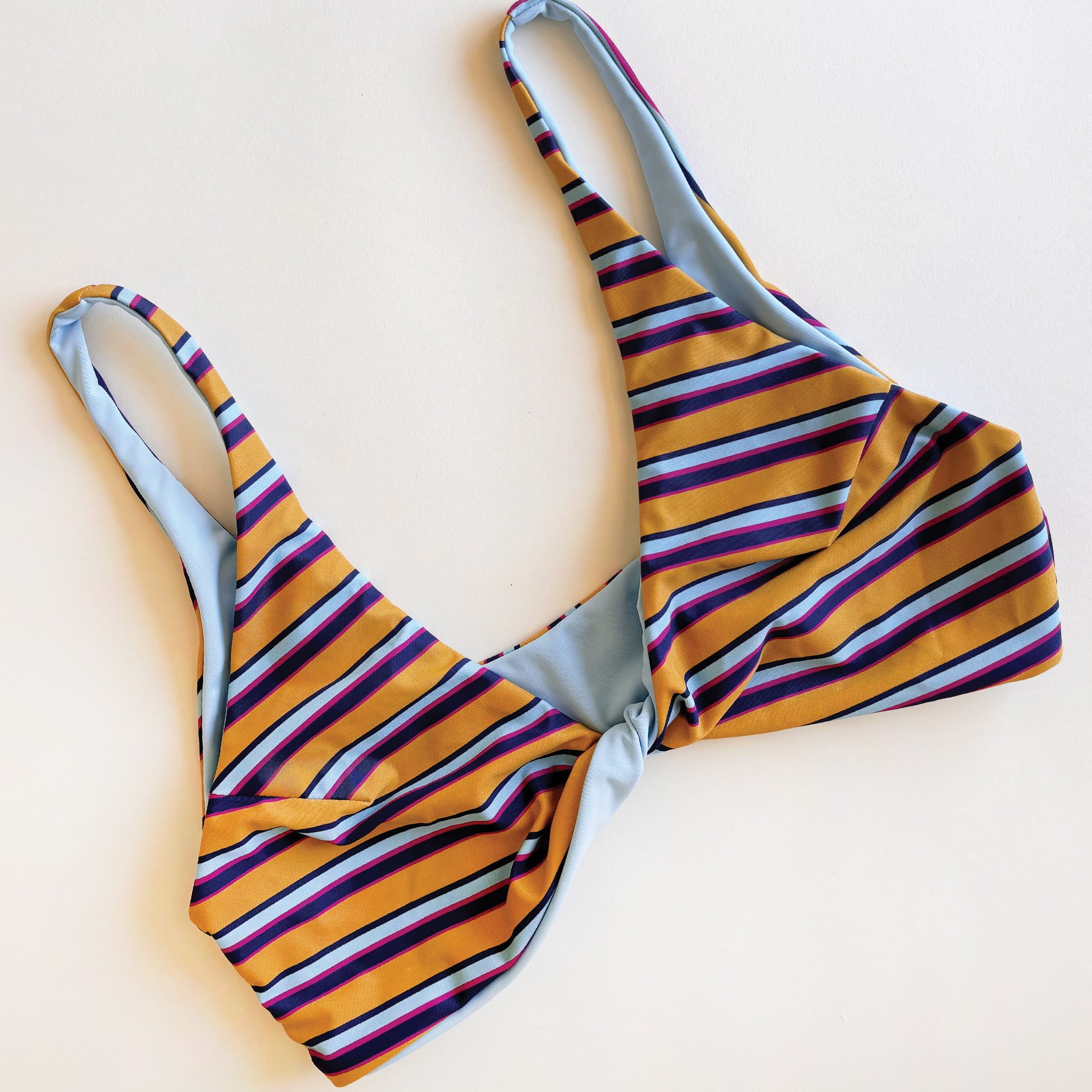 Strange Bikinis || Verdi Top || Taffy Stripe