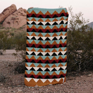 Trek Light Handwoven Throw Blanket | Cascade