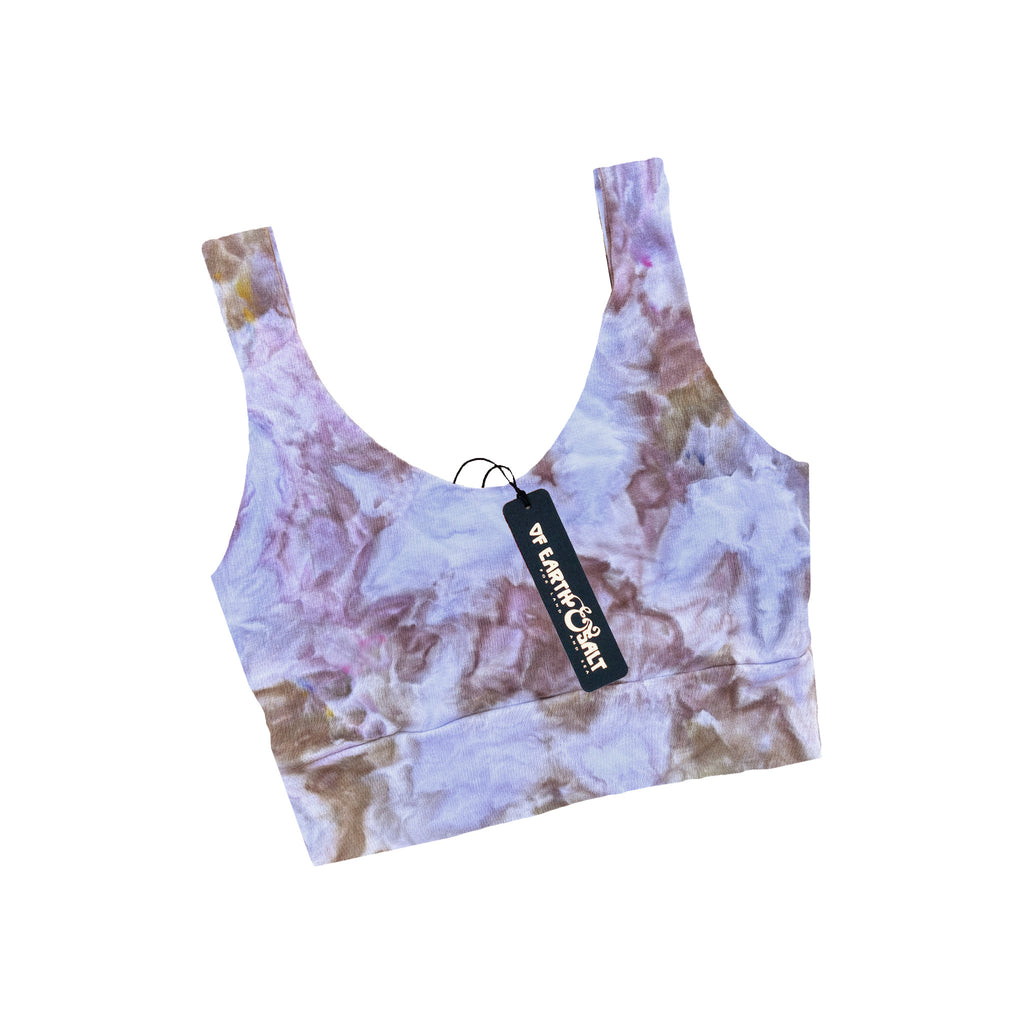 Crop Tank || Ice Dye || Ocean Jasper