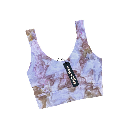 Crop Tank || Ice Dye || Ocean Jasper