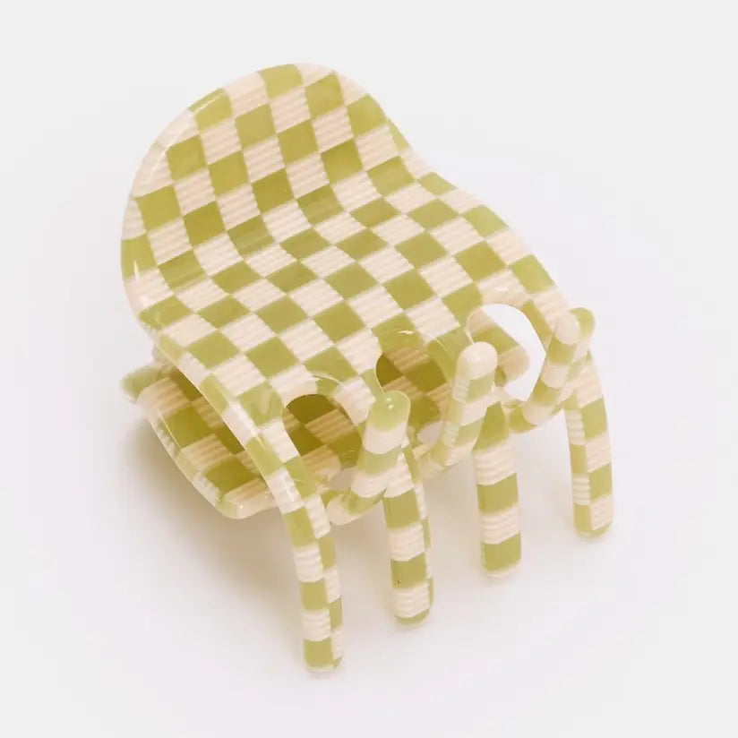 Midi Ursa Claw || Olive Check