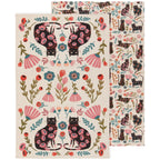 Catbloom Dishtowels || Set of 2
