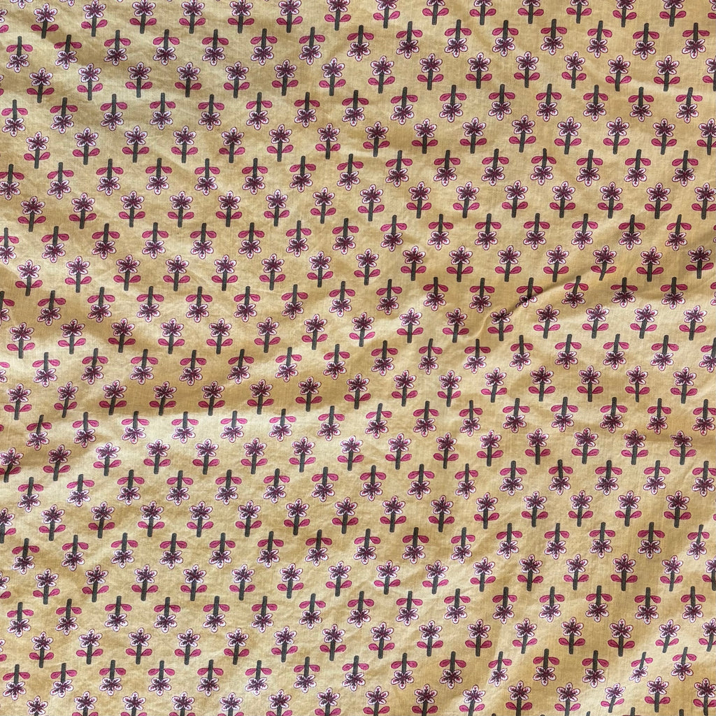 Hand-Printed Cotton Bandana