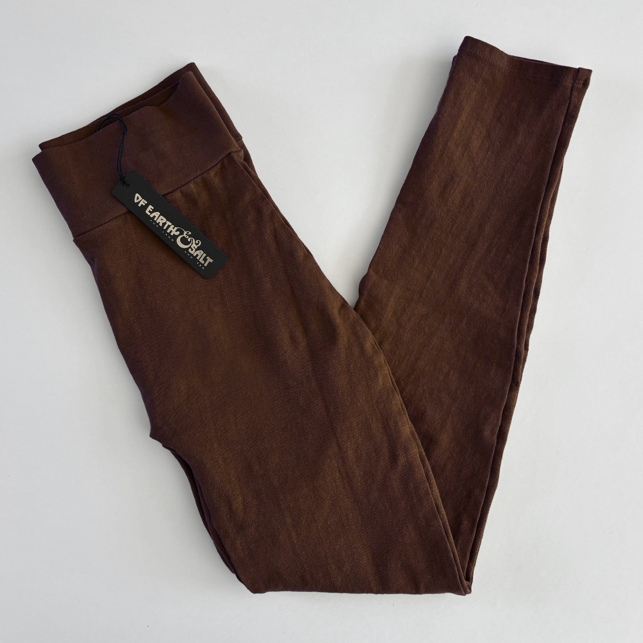 Hand-Dyed Leggings || Chestnut