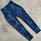 Hand-Dyed Leggings || Nirvana || Raven