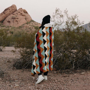 Trek Light Handwoven Throw Blanket | Cascade