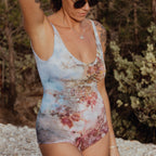 Sola Onesie || Ocean Jasper