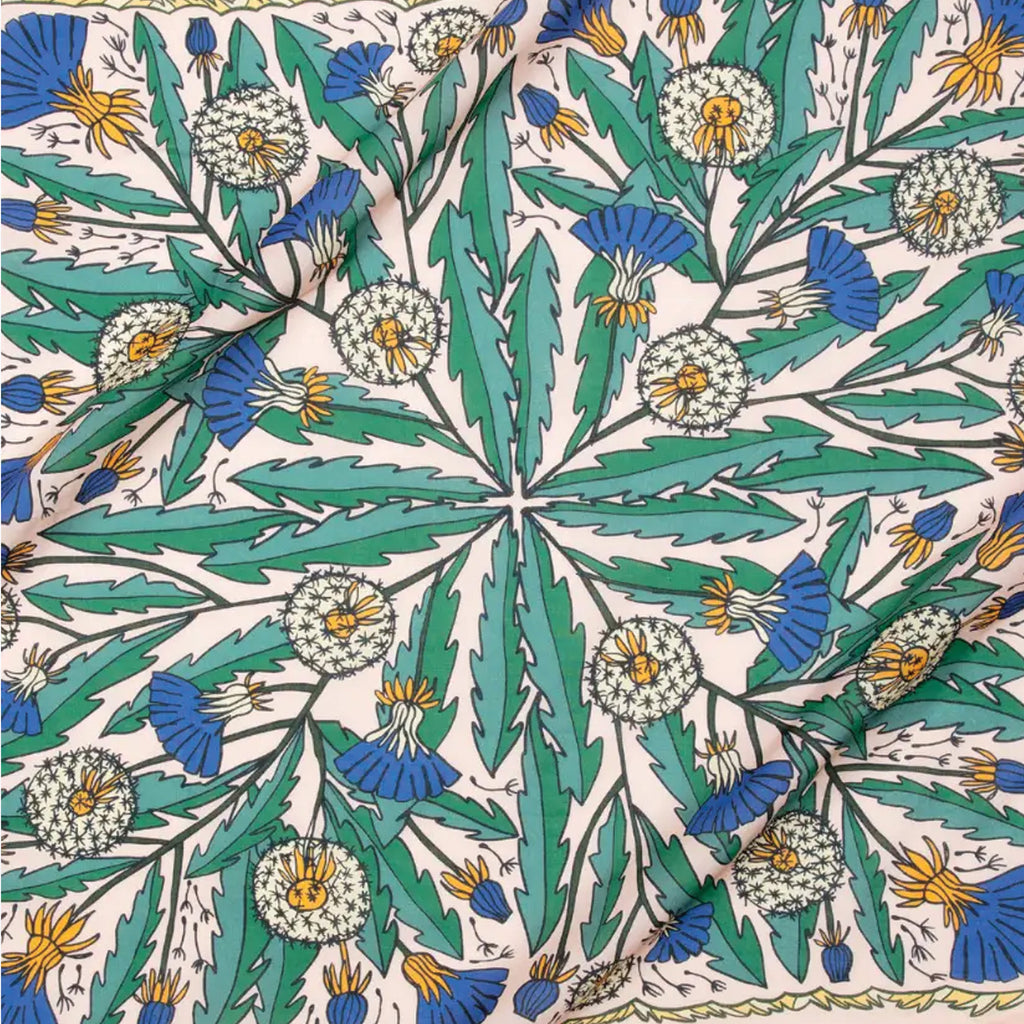 Hand-Printed Cotton Bandana