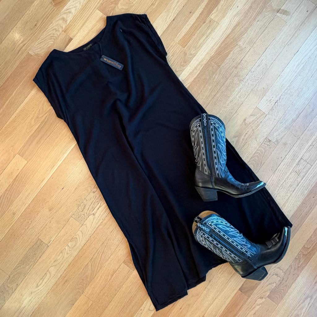 Market Dress || Black Licorice