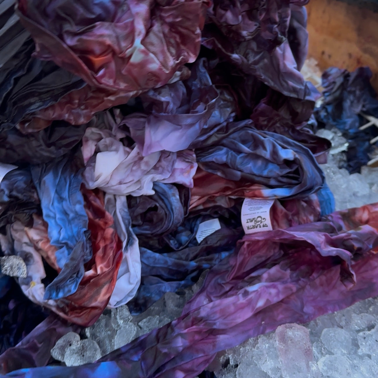 Hand-Dyed Scarf || Ocean Jasper