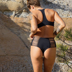 Strange Bikinis || Ranger Top  || Black