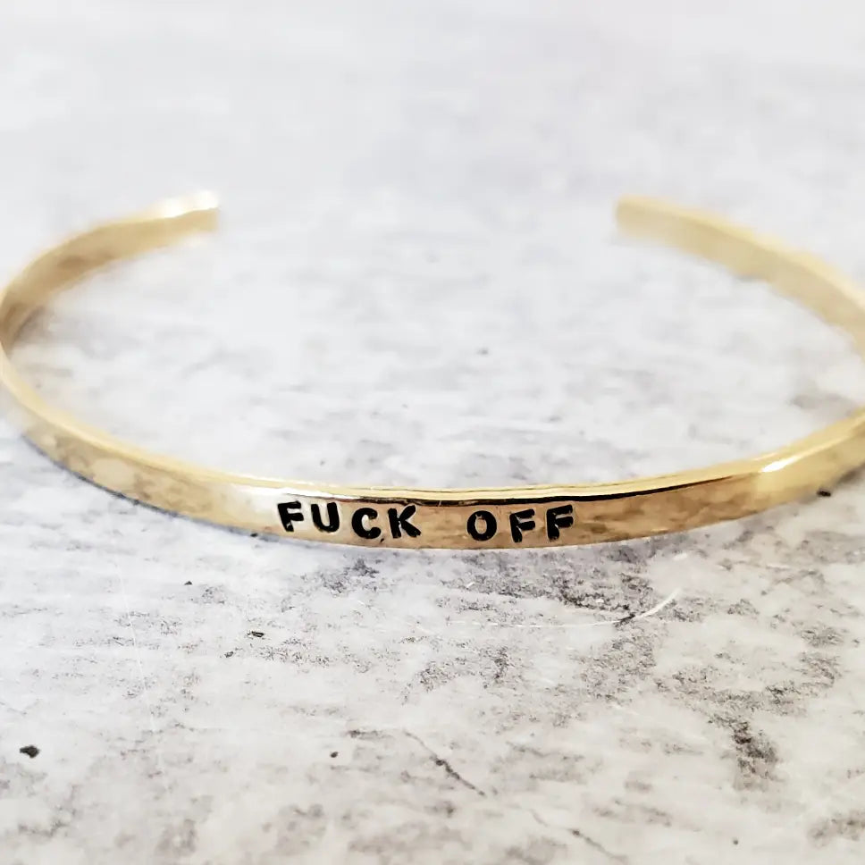 Adjustable Cuff  || Fuck Off