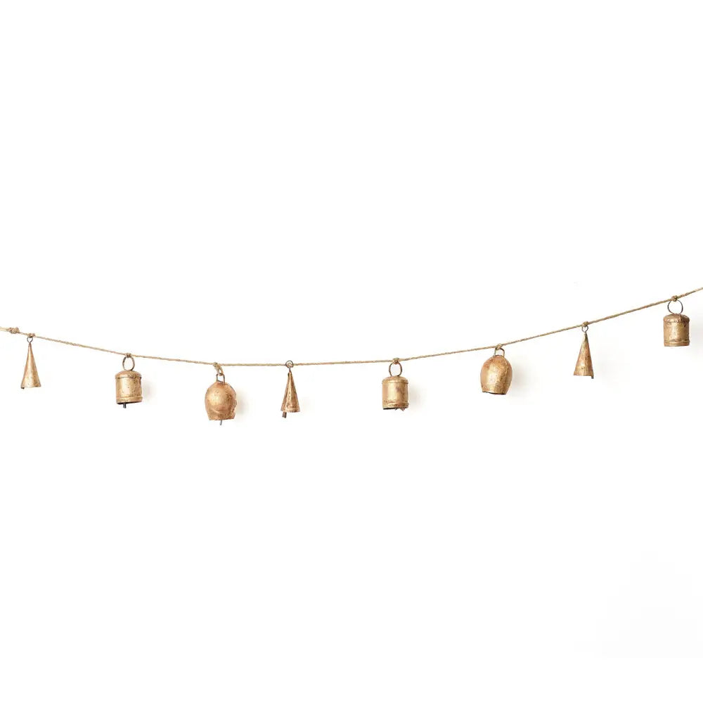 Rustic Bell Hanging Garland