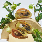 Rosehip Flower Acetate Hair Claw